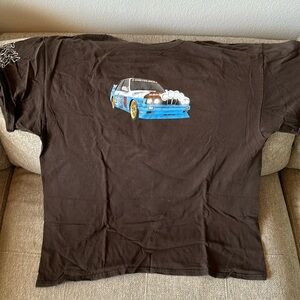 Travis Scott Cactus Jack BMW T-shirt merch.